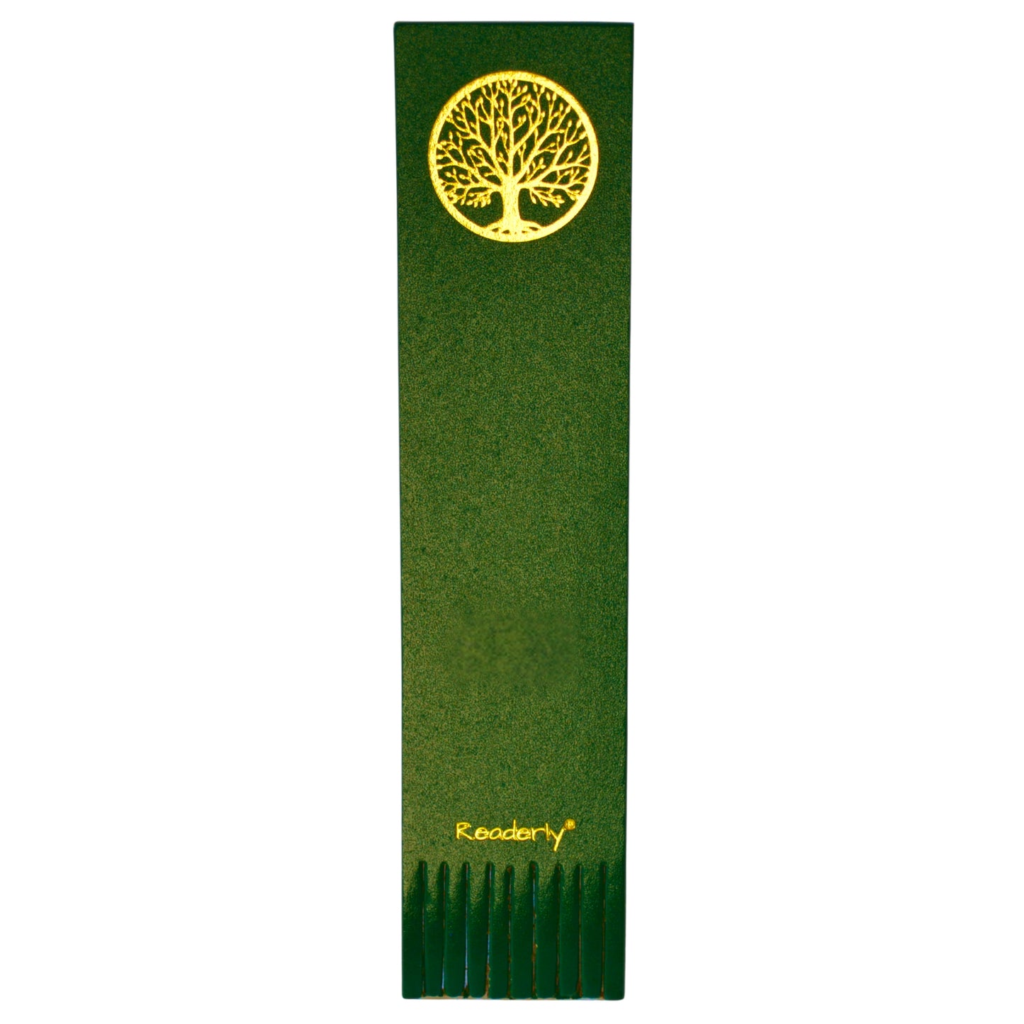 Readerly® Leather Bookmark for Women & Men – Tree of Life Gold Foil, Bookmark Gift for Book Lovers, Gifts for Readers