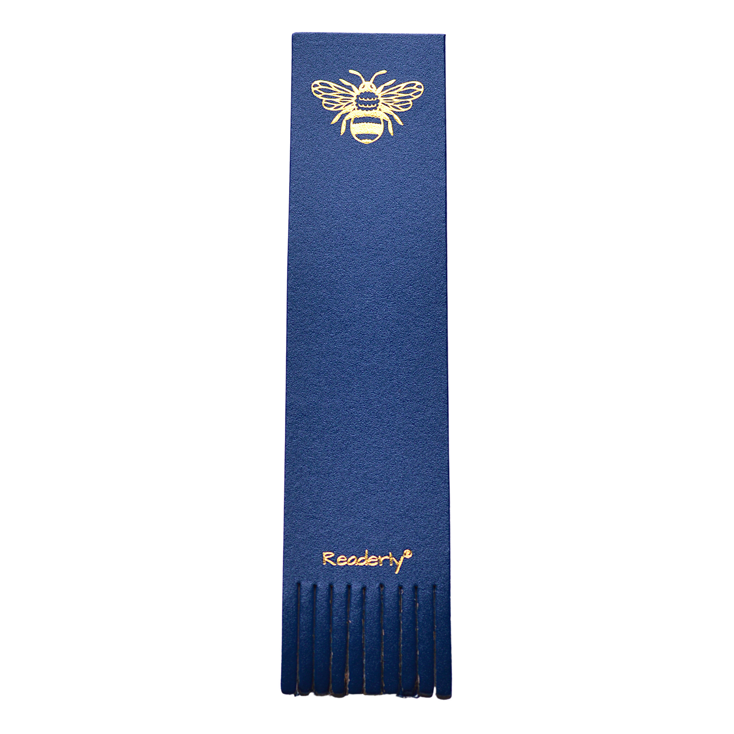 Readerly® Worker Bee Personalised Bonded Leather Bookmark