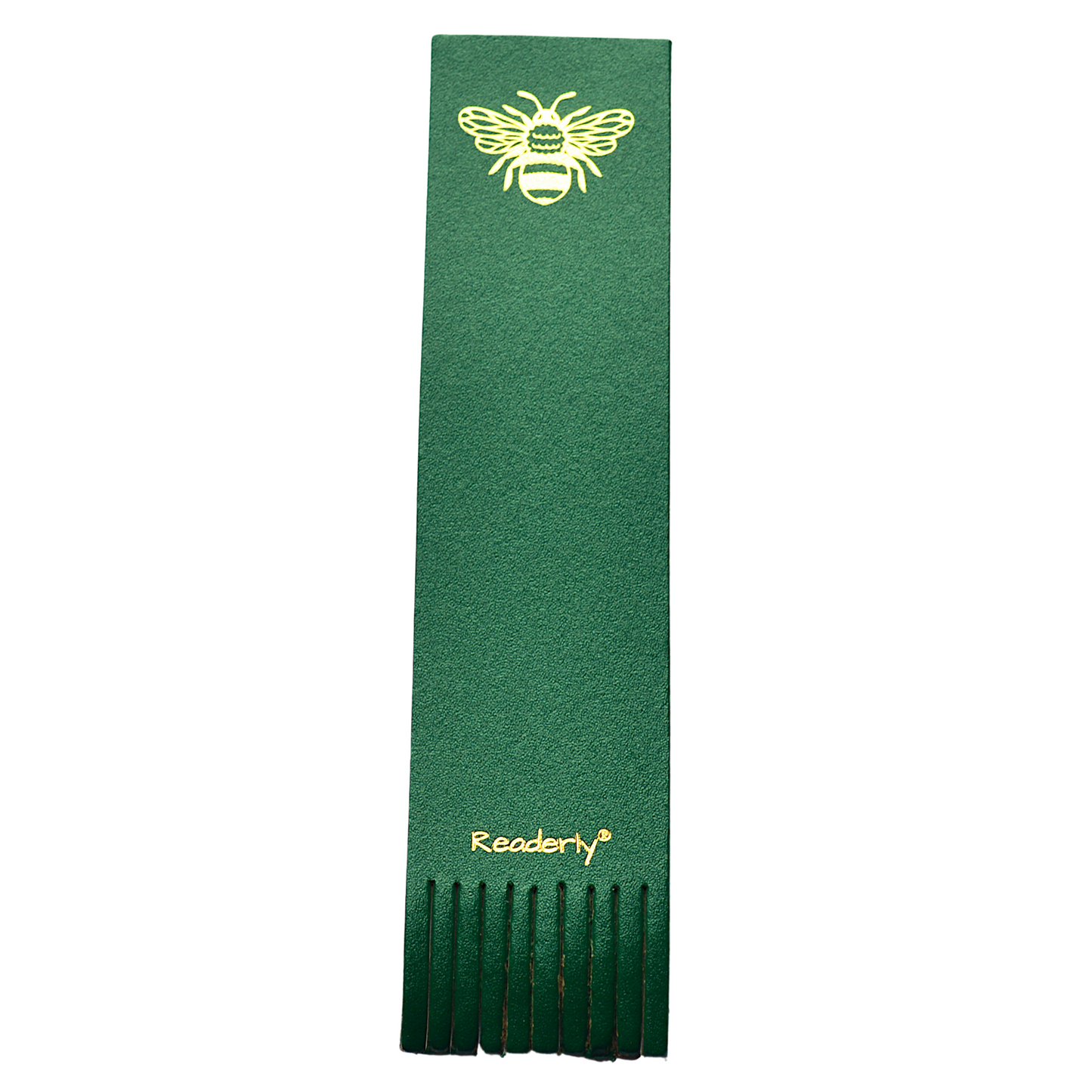 Readerly® Worker Bee Personalised Bonded Leather Bookmark