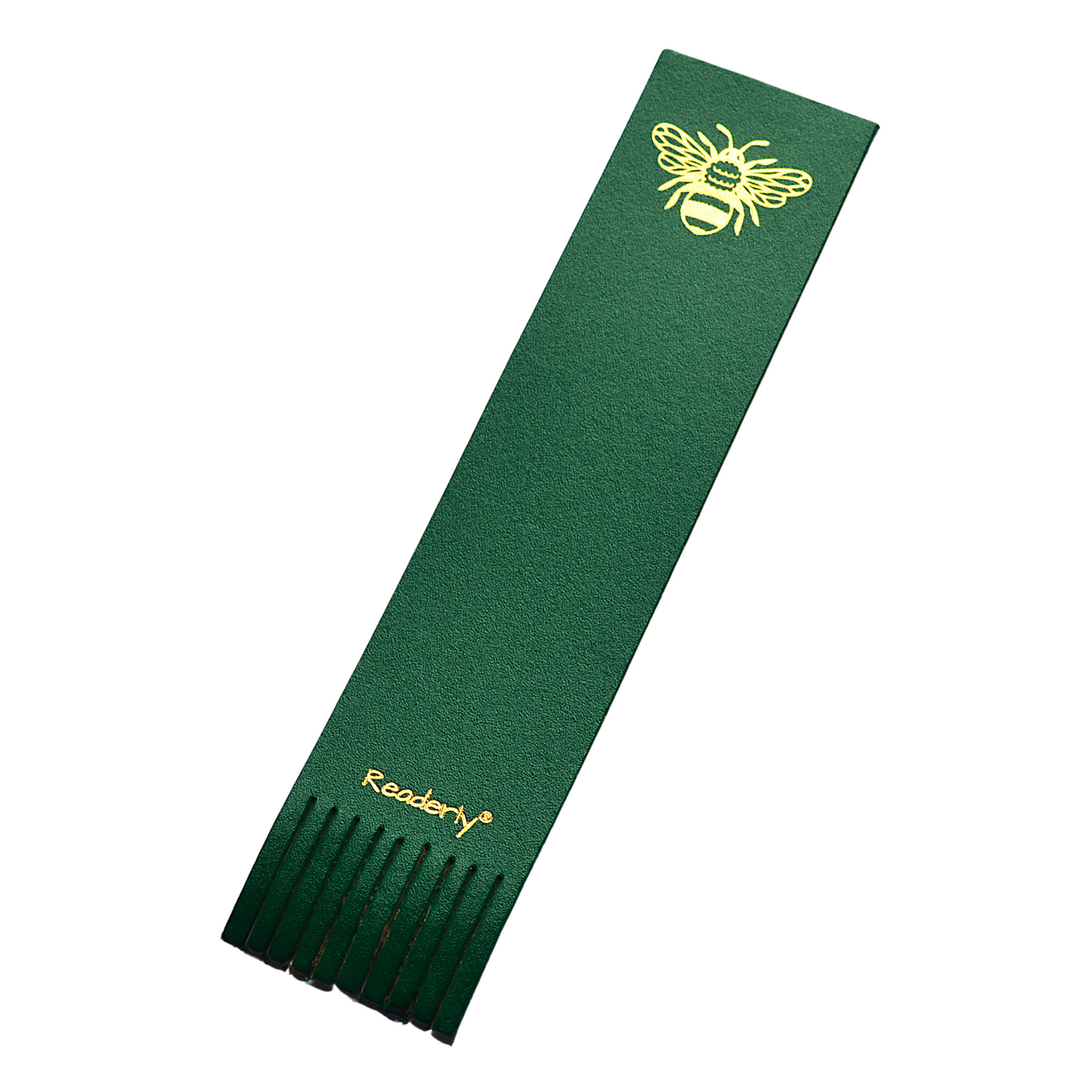 Readerly® Worker Bee Personalised Bonded Leather Bookmark