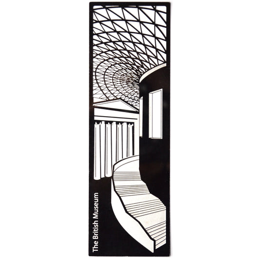 Famous Landmarks - British Museum Stainless Steel Bookmark