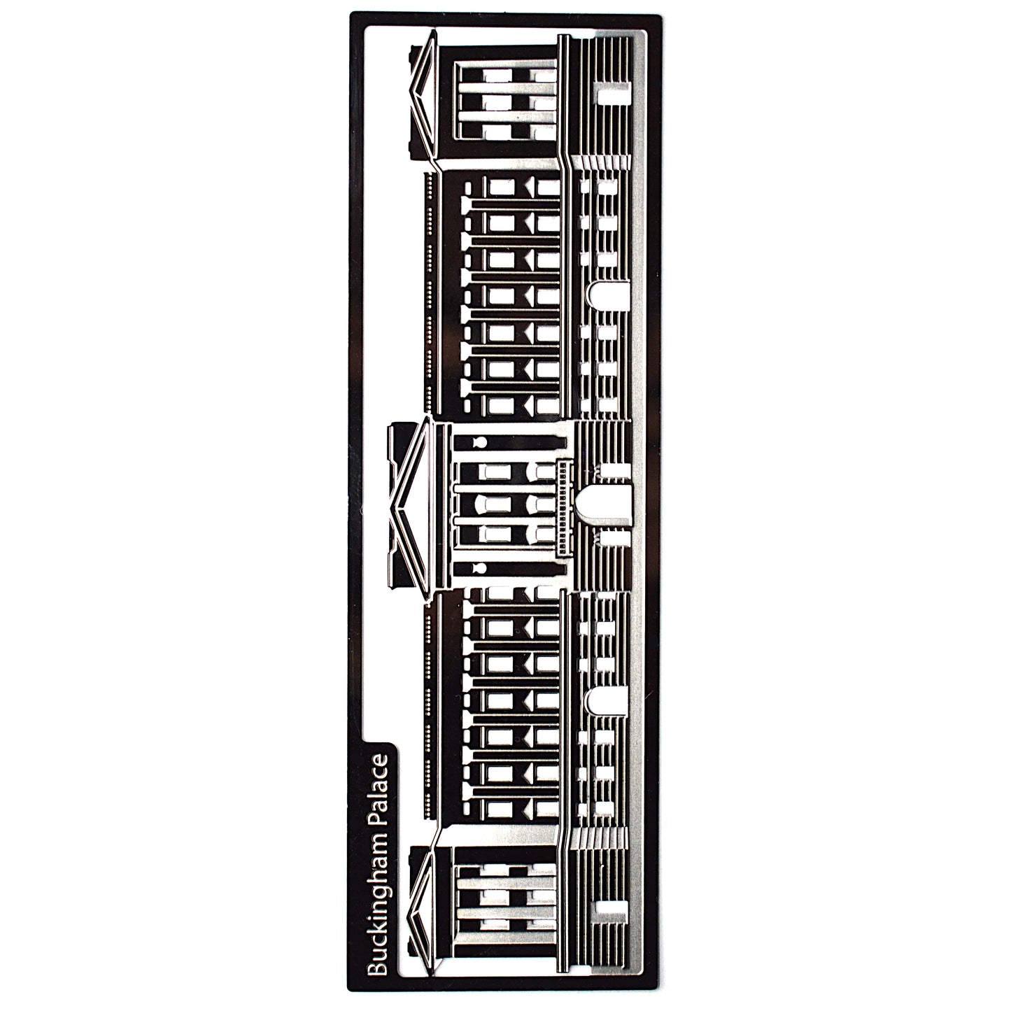 Readerly Famous Landmarks Bookmark - Buckingham Palace Stainless Steel
