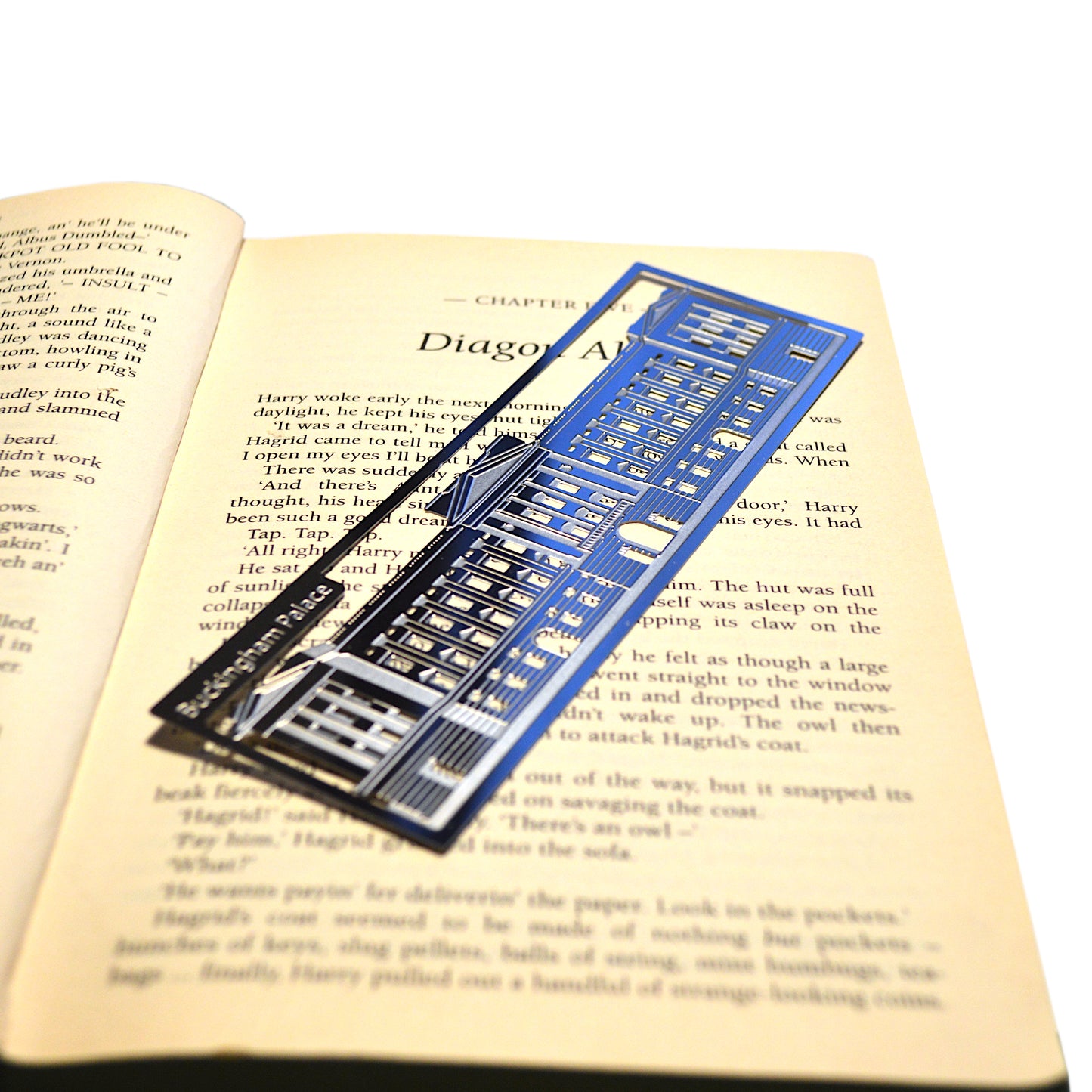 Readerly Famous Landmarks Bookmark - Buckingham Palace Stainless Steel